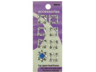 Bulk Pack of 24   8 pc square bead frames (Each) By Bulk Buys 