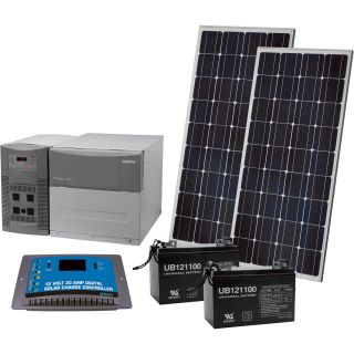 NPower Solar Power Package — 1800 Watts  Battery Backup Packages