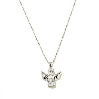 2.10ct Absolute™ "Guardian Angel" Pendant with 18" Chain