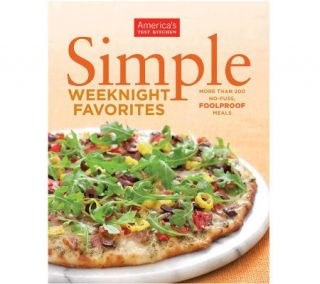 SimpleWeeknigh Favorites Cookbook from Americas Test Kitchen —
