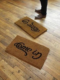 doormat come in & go away by suck uk