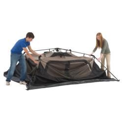 Coleman Weatherproof 150 density Fabric 6 person Instant Tent and Bag Coleman Emergency Shelters & Tents