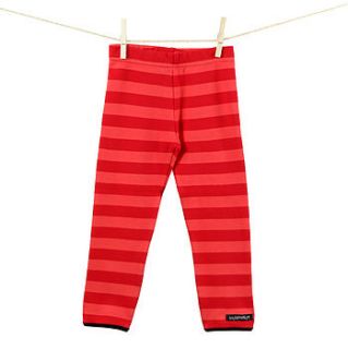 two tone stripe leggings by impkids