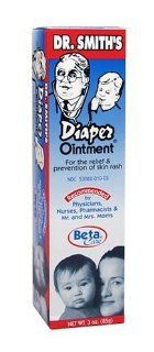 Dr. Smith's Diaper Ointment, 3 Ounce Tube Health & Personal Care