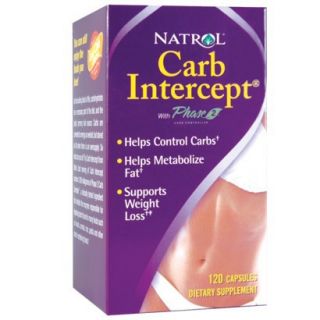 Natrol Carb Intercept Phase 2 +Cr  120 Capsules