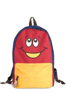 Smiles Away from Home Backpack  Mod Retro Vintage Bags