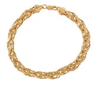 EternaGold 7 Bold Status Link Bracelet 14K Gold, 5.8g —