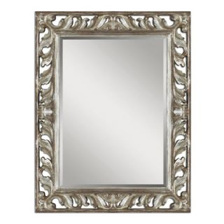 Uttermost Vitaliano Mirror in Distressed Silver Leaf