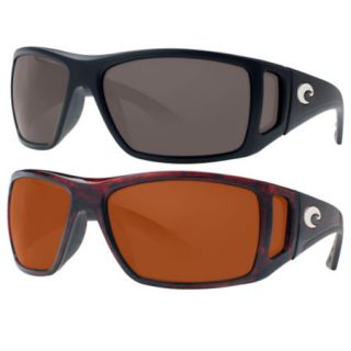 Costa Del Mar Bomba Sunglasses   Black Frame with Gray 580P Lens 729778