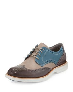 Gold Cup Bellingham Wing Tip, Blue/Gray   Sperry Top Sider