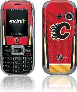 NHL   Calgary Flames   Calgary Flames Home Jersey   LG Rumor 2   LX265   Skinit Skin Cell Phones & Accessories