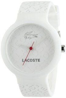Lacoste White Silicone Strap Ladies Watch   2010547 Watches