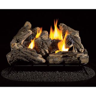 ProCom Dual Fuel Vent-Free Gas Log Set — 30,000 BTU, Model# PCD18T  Fireplace Log Sets