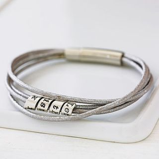 silver soho scroll bracelet by joulberry