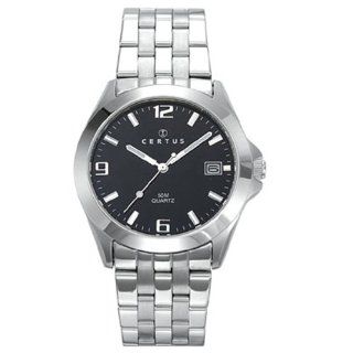 Certus Paris Men's 615206 Classic Quartz Black Dial Date Watch Watches