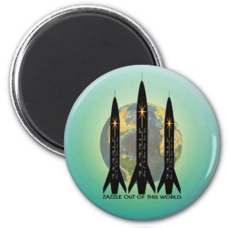 ZAZZLE OUT OF THIS WORLD by SHARON SHARPE Magnets