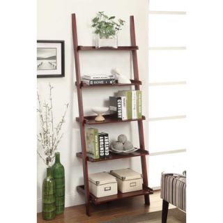 Convenience Concepts French Country Ladder 72 Bookcase 8043391 FC Finish Da