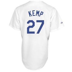 Los Angeles Dodgers Matt Kemp Majestic MLB Youth Player Replica Jersey