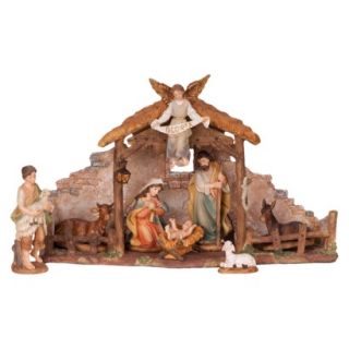 Traditional Nativity Set   9 Piece