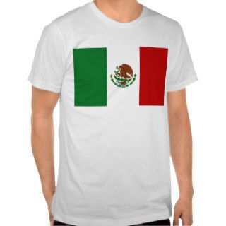 Flag of Mexico Tee Shirts