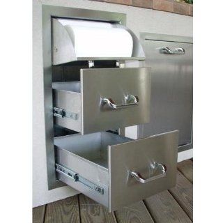 Double Drawer and Paper Towel Unit   Free Standing Cabinets