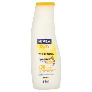 Nivea Sun Whitening Immediate Collagen & Dna Protect Spf30 Body Sunblock Lotion125ml  Body Gels And Creams  Beauty