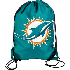 Miami Dolphins Forever Collectibles Big Logo Drawstring Backpack