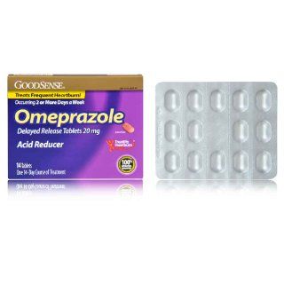 Good Sense Omeprazole Delayed Release, Acid Reducer Tablets 20 mg, 14 Count Health & Personal Care