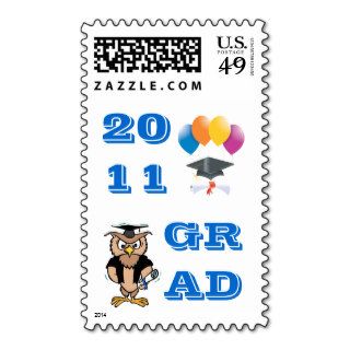 2011 Graduation Symbols Stamp