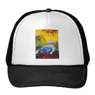Visitez La Grece En Auto  Cap Hats