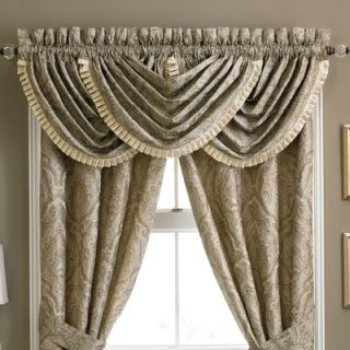 Croscill Coppelia Polyester Waterfall Swag Valance