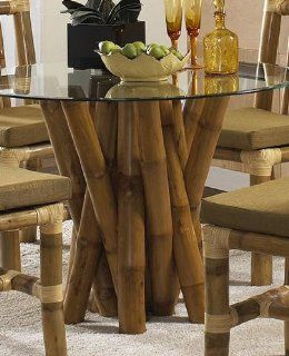 Indoor Bamboo Bundled Dining table  
