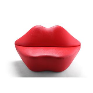 International Design Kiss Lip Leatherette Sofa