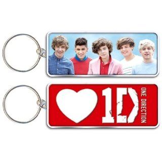 One Direction (1D) Band Shot And Logo Double Sided Keychain Sports & Outdoors