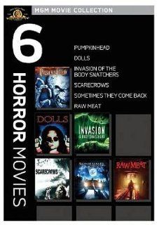 MGM Collection 6 Horror Movies (Pumpkinhead / Dolls / Invasion of the Body Snatchers / Scarecrows / Sometimes They Come Back / Raw Meat) Horror 6 Pack Movies & TV