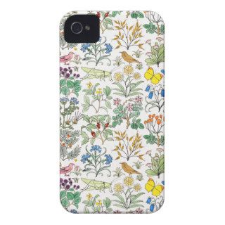 Voysey Apothecary's Garden Pattern iPhone 4 Case