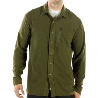 ExOfficio Men's Tandiggity Fleece Long Sleeve Shirt,Bracken,Small Sports & Outdoors