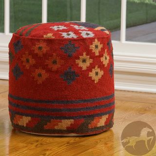 Christopher Knight Home Chumash Wool Pouf Ottoman Christopher Knight Home Ottomans