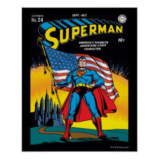 Superman #24 poster