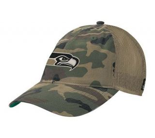 NFL Seattle Seahawks Old Orchard Beach Camouflage Slouch Hat —