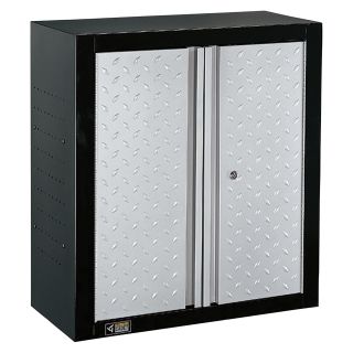 Stack-On Cadet Garage Storage System — 26in. 2-Door Wall Cabinet, Steel, Model# CADET-1250-DS  Wall Cabinets