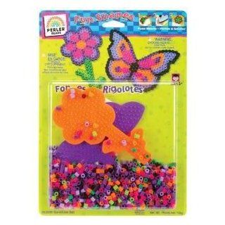 Toy / Game Perler great Fun Shapes Fuse Bead Kit Sunshine Set with reusable pegboard and ironing paper Toys & Games