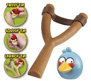 Angry Birds MashEms Series 1 Power Launcher Blue Bird Toys & Games