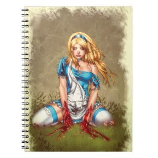 Return to Wonderland Annual 2009 Alice Suicide Cov Notebooks