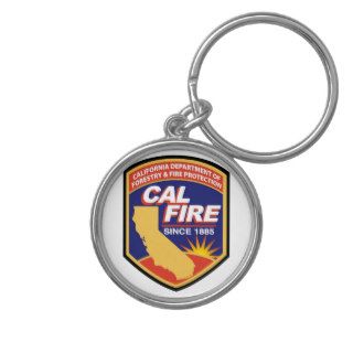 CALIFORNIA DEPARTMENT OF FORESTRY FIRE PREVENTION KEY CHAINS