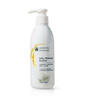Oriental Princess Milky Whitening Booster Gentle Immediate Lightening Body Lotion.250ml 8.45oz  Other Products  