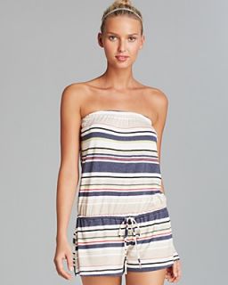 Lucky Neutral Territory Romper Swim Cover Up's