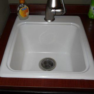 Swan DIT S.010 Veritek 17 1/4 inch by 20 Inch Drop In Laundry Tub   Utility Sinks  
