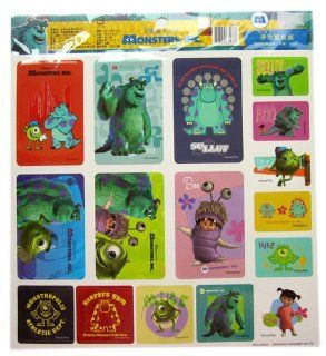 Monsters Inc Stickers   Monsters, Inc. Sticker Sheet Toys & Games