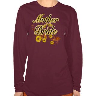 Autumn Mother of the Bride Shirts